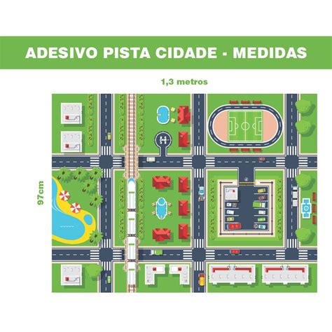 Adesivo Pista Hot Wheels Para Carrinho Tapete Infantil Cm X Cm Shopee Brasil