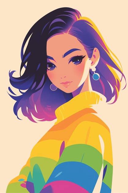 Premium Vector Lesbian Visibility Matters Sticker