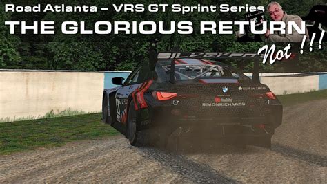 Iracing Road Atlanta Vrs Bmw M Gt S W Youtube