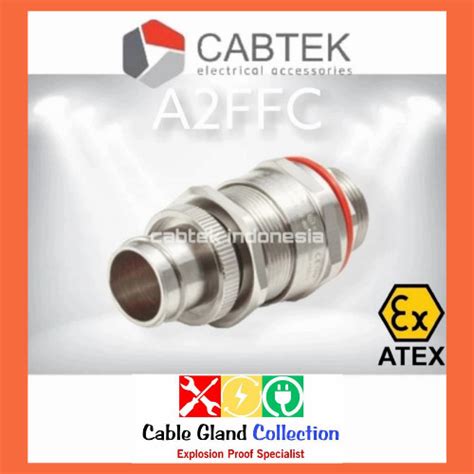 Jual Cable Gland Explosion Proof Cabtek For Flexible Conduit A2ffc M20