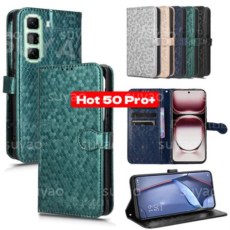 Para Infinix Hot 50 Pro Plus 50Pro 2024 Capa De Telefone Couro Flip Wallet Stand Holder