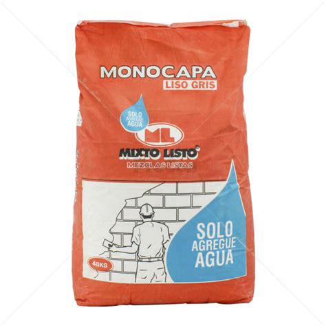 Repello Monocapa 40 Kg Gris Mixto Listo