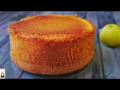 Очень Пышный и Высокий БИСКВИТ | Sponge Cake Recipe - YouTube | Lemon ...