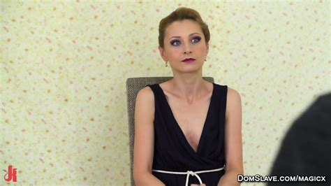 Blonde Czech Babe On A Leash Fucked In Public