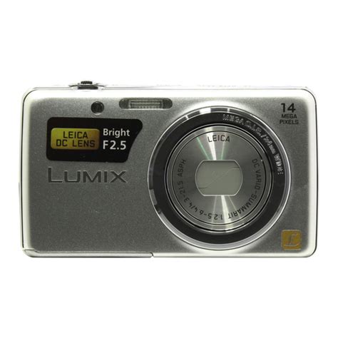 PANASONIC LUMIX DMC-FS40 BASIC OPERATING INSTRUCTIONS MANUAL Pdf ...