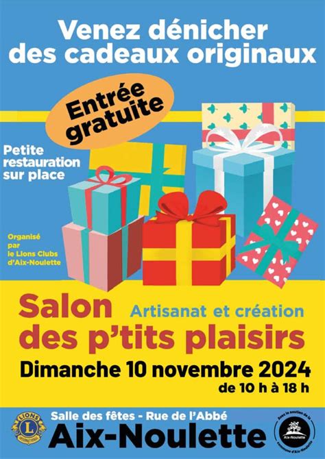 Salon Des P Tits Plaisirs Commune D Aix Noulette