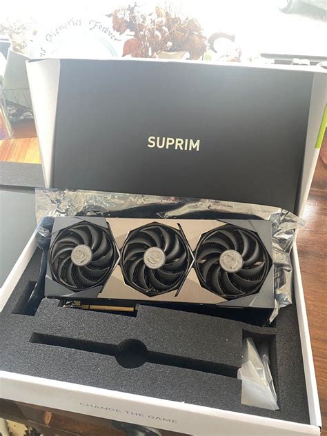 MSI Suprim X RTX 3070TI, Computers & Tech, Parts & Accessories ...