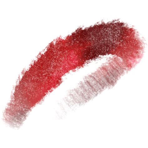 A Rugged Red Brush Stroke Dissolving Into Smooth Watercolor Washes