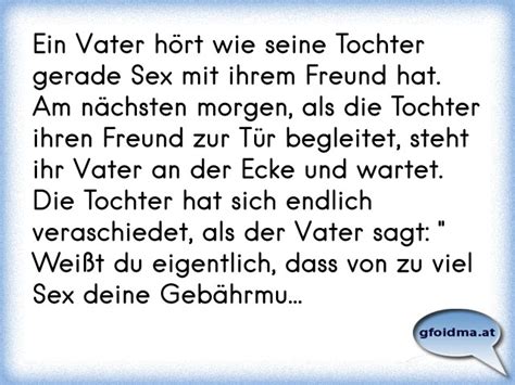 Ein Vater hört wie seine Tochter gerade Sex mit ihrem Freund hat Am nächsten morgen als