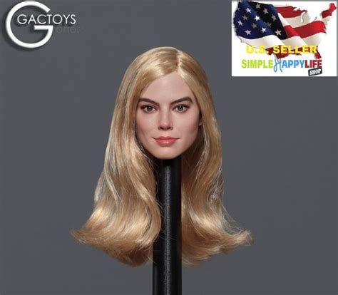 Female Head Blonde Hair For Figure Phicen Hot Toys TBLeague