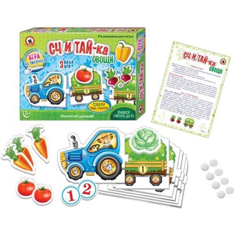 Развивающая игрушка «Русский стиль» Умные игры на липучках. Сосчитай-ка ...