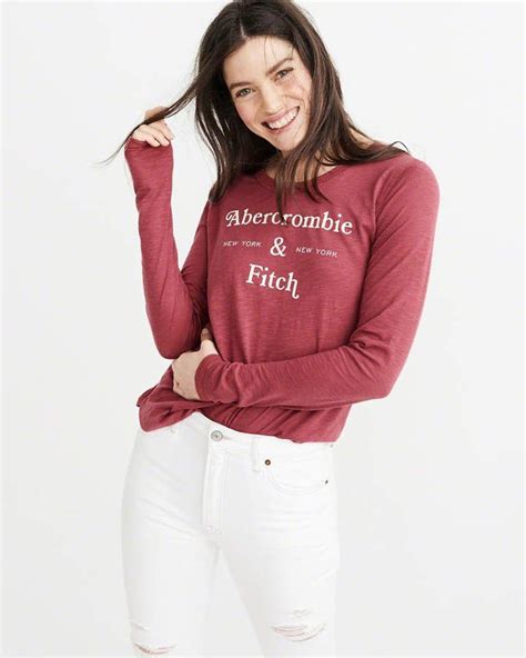 Abercrombie And Fitch Long Sleeve Graphic Tee Fashion Best Friend