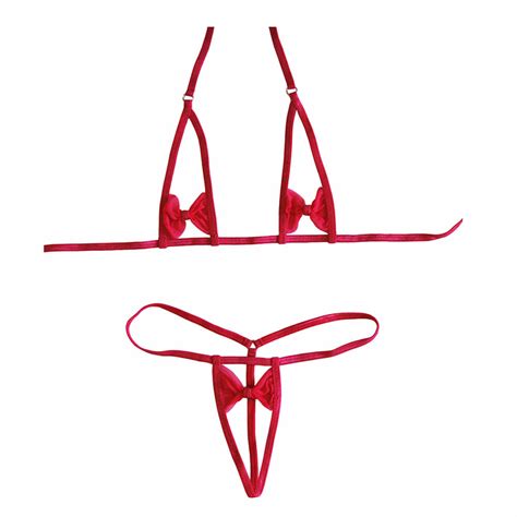 Womens Micro Bikini String Tie Bikinis Set Product Testing Group