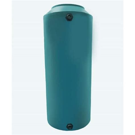 Chem Tainer Industries 200 Gal Black Vertical Water Storage Tank