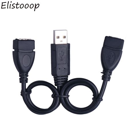 Usb 2.0 Een 1 Male Naar 2 Dual Female Usb Y Splitt... – Grandado