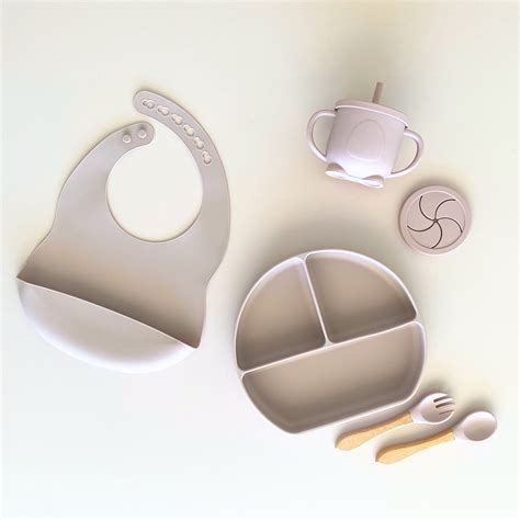 Set de alimentación rosa nude Cría Little Shop