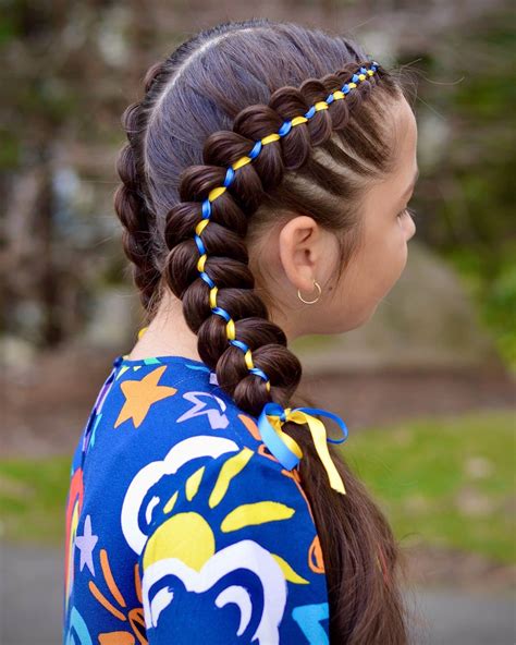 20 Braid Hairstyles With Ribbon - Braid Hairstyles