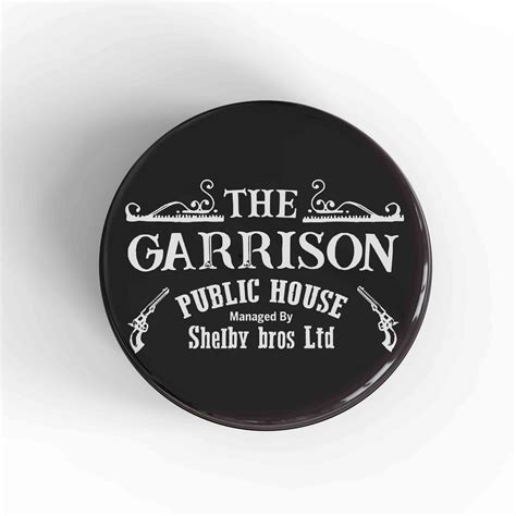 The Garrison Public House Badge/Magnet - Nowstalgia
