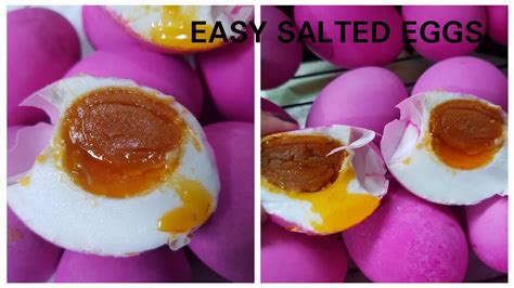 Home Made Salted Eggs Easy Salted Eggs How To Make Salted Eggs