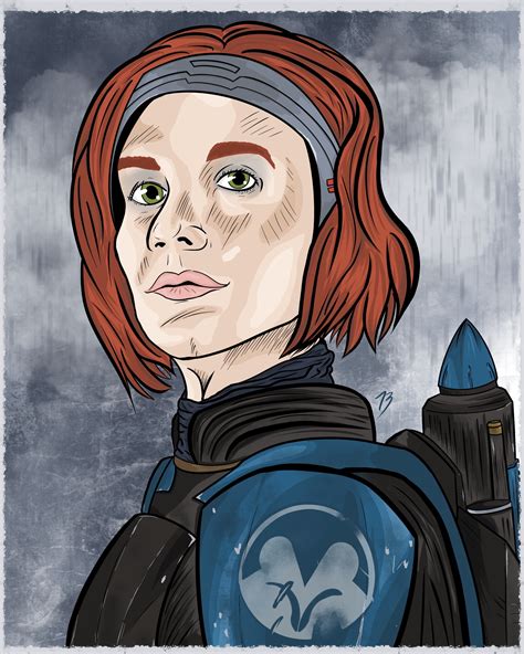 ArtStation - Bo-Katan Portrait