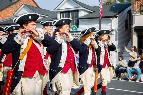 Fifes And Drums Flags And Drills Pumped Up 250 Parade Wows The Crowd
