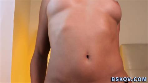 Butt Plugged Anal Teen Takes Throbbing Cock