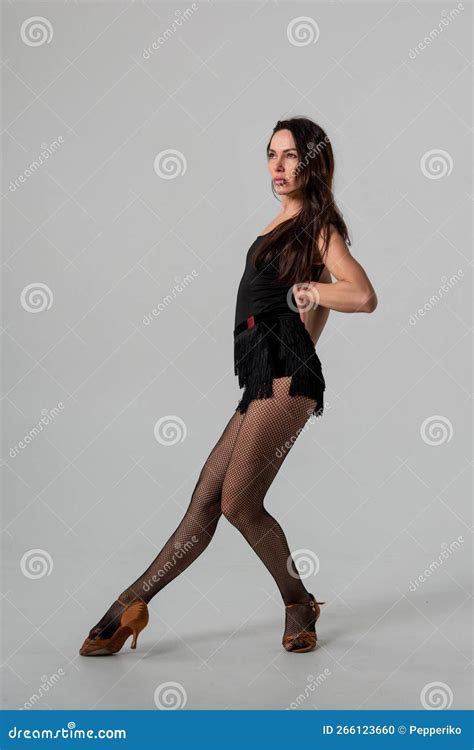 Passionate Latina Dancer In The Studio Stock Photo Image Of Elegant Person 266123660