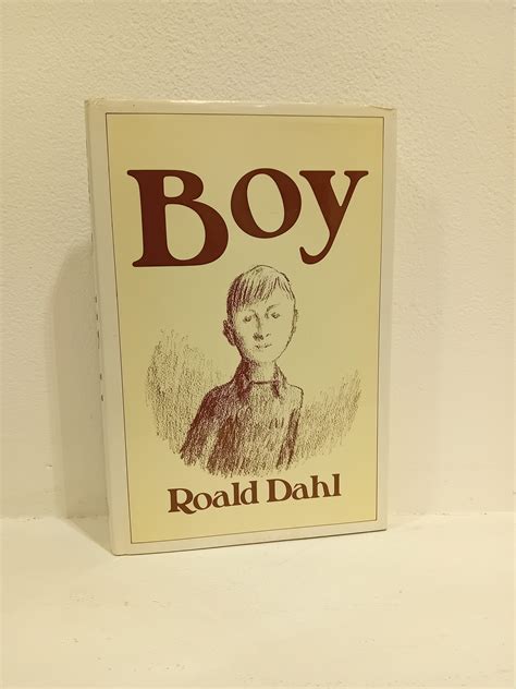 [SOLD] Roald Dahl - Boy - 1984 First Edition - Zerzura Rare Books