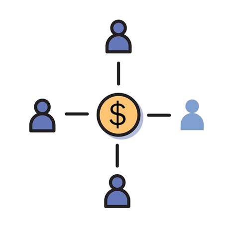 Cone De Tecnologia Financeira De Financiamento Coletivo Vetor Premium