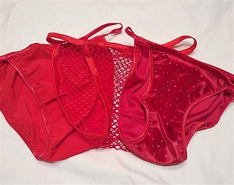 Men S String Bikini Tanga Brief Body Hugger Underwear Tanga Lingerie Drop Dead Red Super Plush