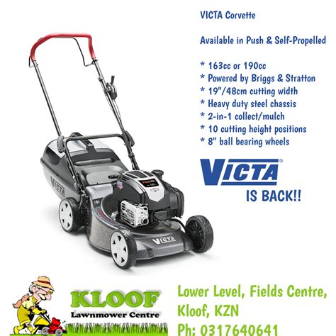 The Legendary Victa Mower Now Kloof Lawnmower Centre