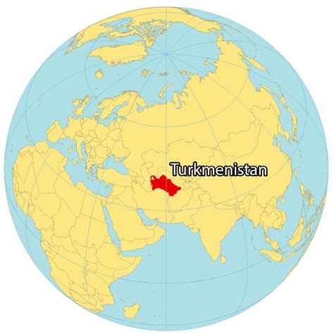 Turkmenistan Map Gis Geography