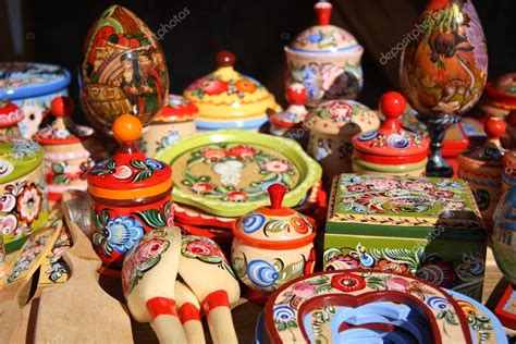 Tradiční suvenýry z Ruska — Stock Fotografie © jjspring #39783917