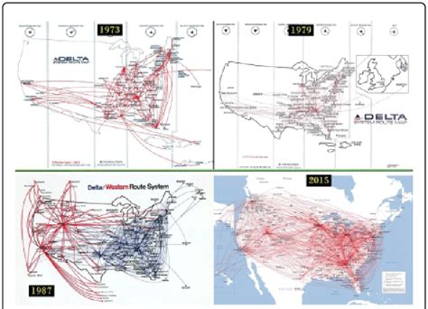 Historic Delta Airlines Route Map Courtesy Delta Airlines Download Scientific Diagram