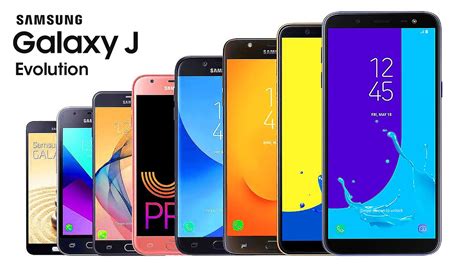 Samsung Galaxy J Series Evolution - YouTube