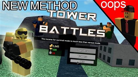 Roblox Tower Battles Commando