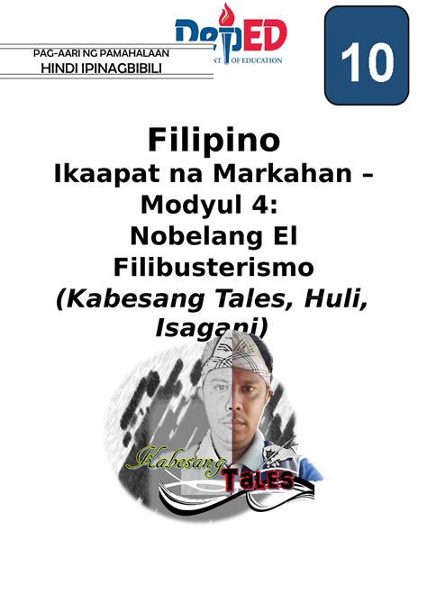 Pdf Filipino Ikaapat Na Markahan Modyul El Filibusterismo Hot My XXX Hot Girl