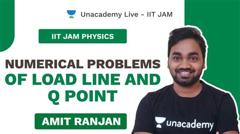 Numerical Problems Of Load Line And Q Point IIT JAM PHYSICS Live