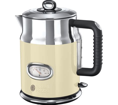 Russell Hobbs Retro Vintage N21672 Jug Kettle Cream Fast Delivery