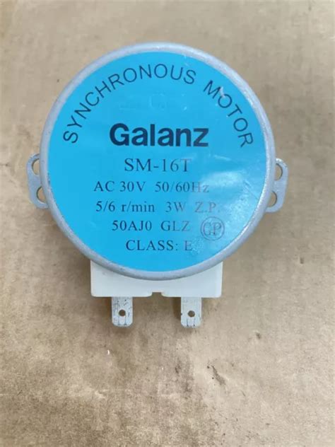 GALANZ MICROWAVE OVEN Turntable Synchronous Motor SM-16T £4.99 ...