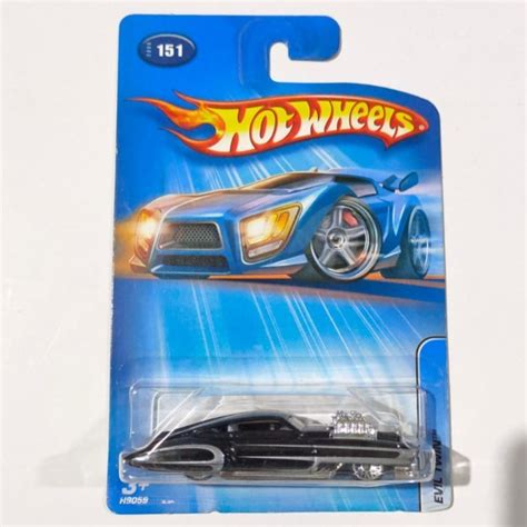 Jual Evil Twin Hitam 2005 Blue Card HOTWHEELS HOT WHEELS HW ORI Shopee Indonesia