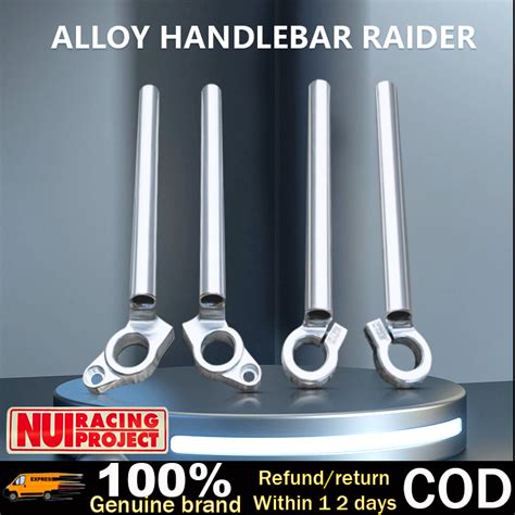 Alloy Naked Handle Bar Raider 150 Carb R150 Fi Xrm Rs 125 Rs 150 High Rise Low