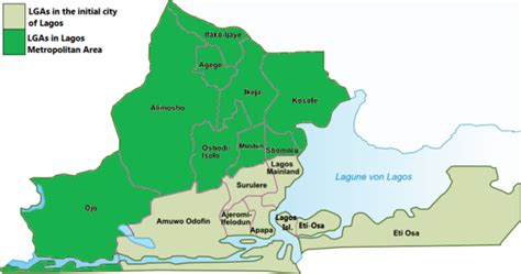 Lagos Map The Map Of Lagos State With Pictures