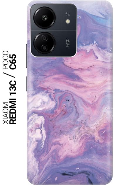 Силиконовый чехол на Xiaomi Redmi 13C / Poco C65 / Сяоми Редми 13С ...