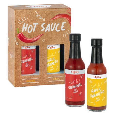 2 Piece Hot Sauce Gift Set Midnite Snax