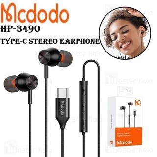 100 Original Mcdodo Earphone Super Bass Stereo Headphone Wired Headset