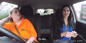 Busty Examiner Licks Huge Tits Driving Student Tnaflix