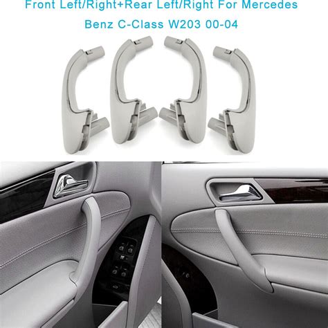 For Mercedes Benz C Class W203 Front Left Inner Door Pull Handle Trim