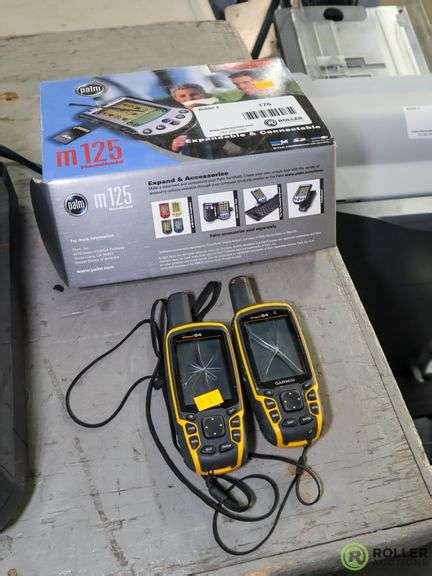 Palm M125 And 2 Garmin Map 64 Gps Units Roller Auctions