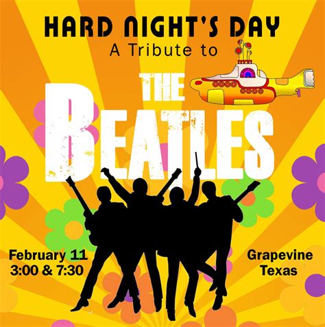 Tickets For Hard Nights Day The Ultimate Beatles Tribute In Grapevine